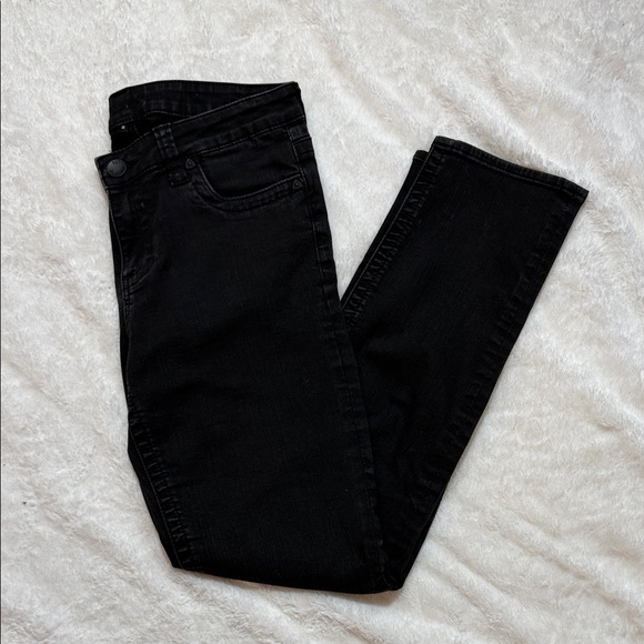 Kut from the Kloth Denim - Kut from the Kloth Black Straight Leg Jeans